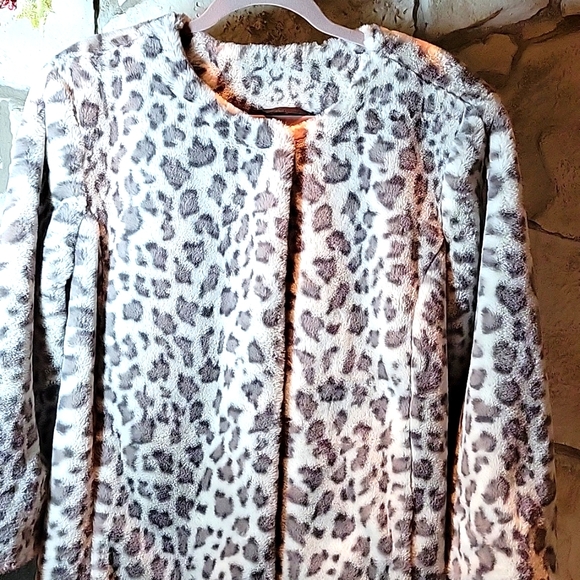 Dennis Basso Sheared Faux Fur Topper Coat 3X Excellent condition! - Picture 2 of 8
